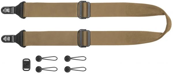 Leash ultralight camera strap braun / beige